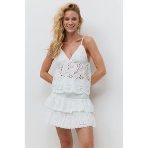 Broderie anglaise singlet