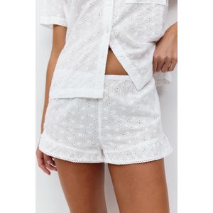 Embroidery anglaise shorts