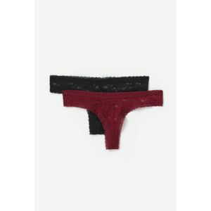2-pack lace brazilian