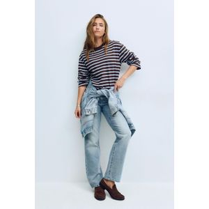Scandi low straight jeans