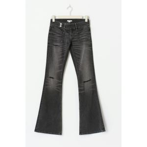 14+ pleated flare jeans