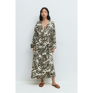 Midi wrap dress