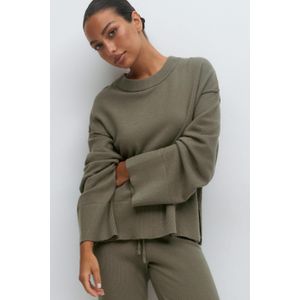 Knitted loungewear sweater