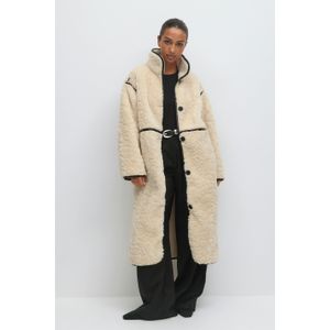 Faux fur bonded coat