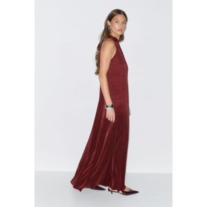 Pleated maxi dress