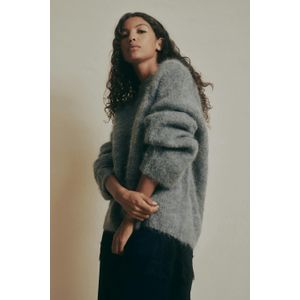 Alpaca blend knitted sweater