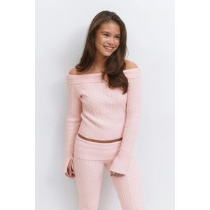 Y off shoulder sweater