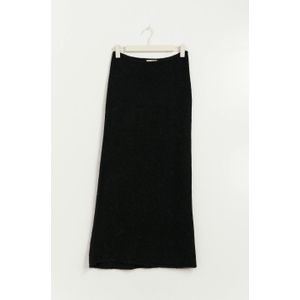 Knitted maxi skirt