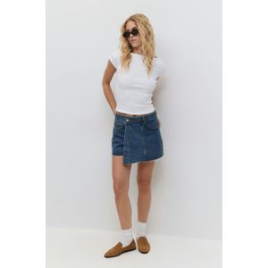 Resort denim skort