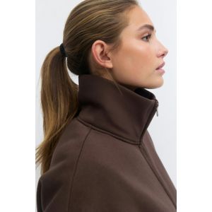 Soft sport zip sweater