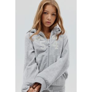 Y velour zip hood