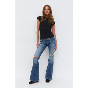 14+ low rise flare jeans