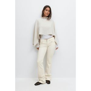 Ultra low bootcut jeans