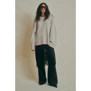 Merino wool knitted sweater