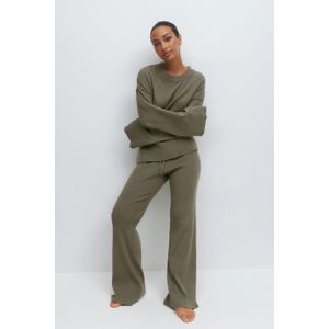 Knitted loungewear trousers