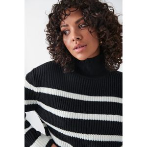 Turtleneck knit sweater