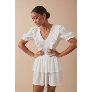 Smock frill dress