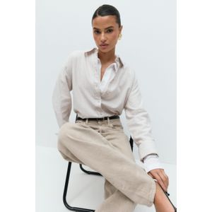 Linen blend shirt