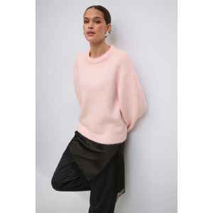 Crew neck knitted sweater