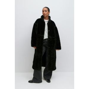 Faux fur bonded coat