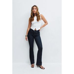 Low waist bootcut jeans