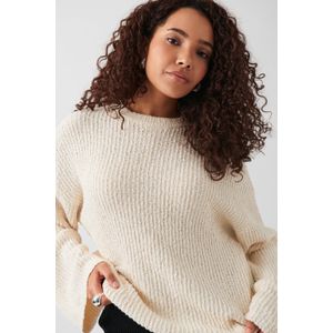 Oversized knitted sweater