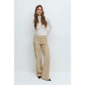 Front pocket cord jeans