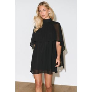 Cape mini dress