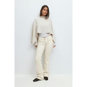 Ultra low bootcut jeans