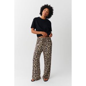 drawstring wide trousers