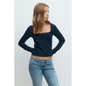 Y square neck top