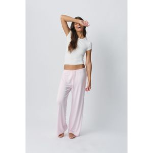 drawstring wide trousers