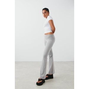 Soft touch folded trouser