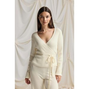 Knitted loungewear cardigan