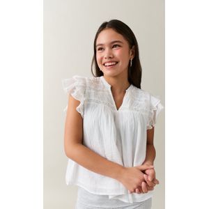 Y boho short sleeve top