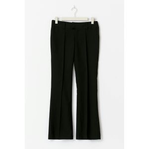 Petite low bootcut trousers