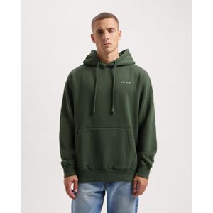 Kuyichi - Bjorn Heavyweight Hoodie - Duurzame Hoodie - Moss Groen - Maat M - 100% Biologisch Katoen