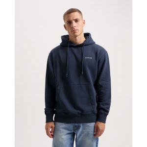 Kuyichi - Bjorn Heavyweight Hoodie - Duurzame Hoodie - Dark Navy - Maat M - 100% Biologisch Katoen