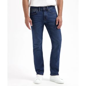 Kuyichi - Nick Straight Basic Blue - Duurzame Straight Leg Jeans - Basic Blauw - Maat 28 / 32 - 99% Regenerative cotton, 1% Elastane