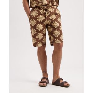 Tyler Linen Printed Short