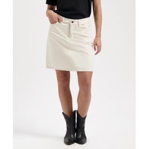 Kuyichi - Dani Skirt - Duurzame Rok - Off Wit - Maat 25 - 100% Biologisch Katoen