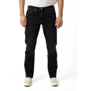 Kuyichi - Scott Regular Vintage Black - Duurzame Regular Jeans - Vintage Zwart - Maat 36 / 34