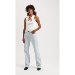 Kuyichi -  Izabella Loose Straight Super Light - Duurzaam Straight Leg -  Super Light - Maat 29 / 34 - 58% Regenerative cotton, 1% Elastane