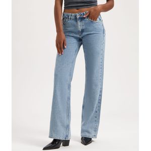 Kuyichi - Lena Loose Heritage Blue - Duurzame Mom Jeans - Heritage Blauw - Maat 25 / 34 - 100% Post-Consumer Recycled Denim