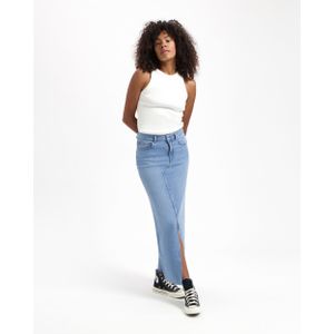 Kuyichi - Emilia Skirt - Duurzame Rok - Seashore - Maat 26 - 58% Regenerative cotton, 1% Elastane