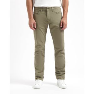 Kuyichi - Nick Straight Army Green - Duurzame Straight Leg Jeans - Army Groen - Maat 28 / 32 - 97% Biologisch Katoen, 3% Elastaan