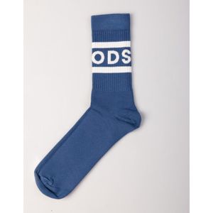 Kuyichi - Kobe Socks - Duurzame Sokken - Blauw - Maat 39-42 - 84% Biologisch Katoen, 14% PLA, 2% Elastaan