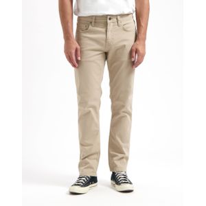 Kuyichi - Nick Straight Sand - Duurzame Straight Leg Jeans - Sand - Maat 28 / 32 - 97% Biologisch Katoen, 3% Elastaan