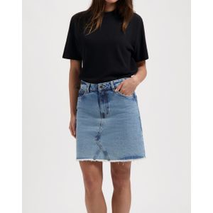 Kuyichi - Dani Skirt - Duurzame Rok - Vintage Blauw - Maat 25 - 100% Biologisch Katoen