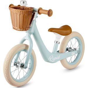 Kinderkraft RAPID2 - Loopfiets voor kinderen vanaf 2 jaar - Frame van magnesiumlegering - Blue Breeze